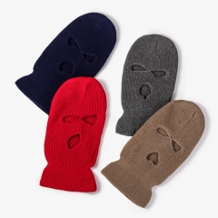 Knit Full-Face Balaclava Beanie (Multi-Color)